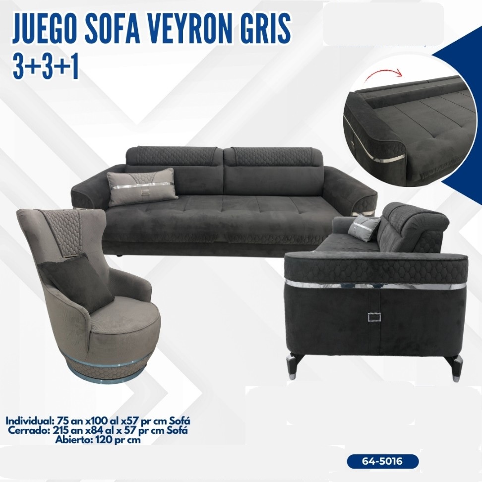 JUEGO DE SOFA  VEYRON