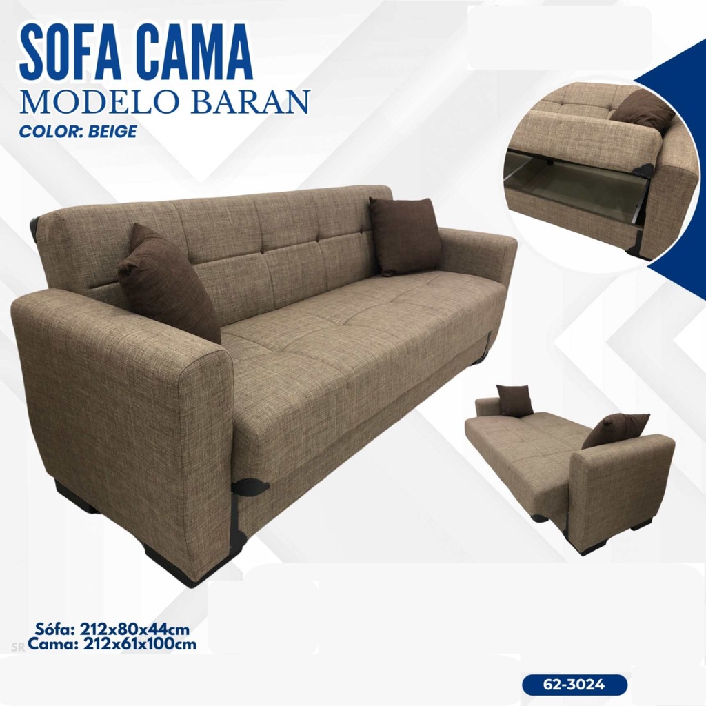 SOFA CAMA BEIGE