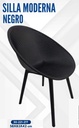 SILLA MODERNA NEGRO