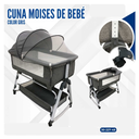 CUNA MOISES GRIS DE BEBE