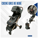 COCHE GRIS DE BEBE