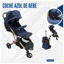 COCHE AZUL DE BEBE