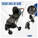 COCHE GRIS DE BEBE