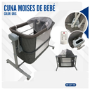 CUNA MOISES GRIS DE BEBE