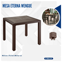 MESA ETERNA WENGUE