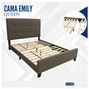 CAMA EMILY QUEEN CREMA