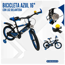 BICICLETA AZUL 16"