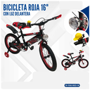 BICICLETA ROJA 16"