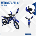 MOTOBIKE AZUL 16"