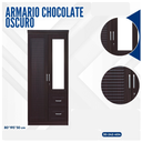 ARMARIO CHOCOLATE OSCURO