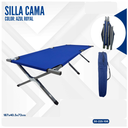 SILLA CAMA AZUL ROYAL