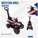 MOTO ROSA PARA NIÑOS