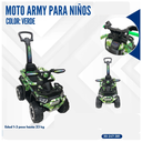 MOTO ARMY PARA NIÑOS