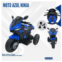 MOTO NINJA AZUL