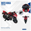 MOTO ROJA NINJA