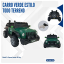 CARRO VERDE TODO TERRENO