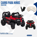 CARRO PARA NIÑOS COLOR ROJO