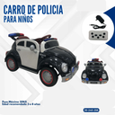 CARRO DE POLICIA PARA NIÑOS