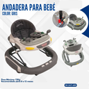 ANDADERA PARA BEBES COLOR GRIS