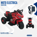 MOTO ELECTRICA COLOR ROJO