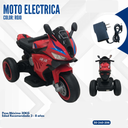 MOTO ELECTRICA ROJO