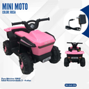 MINI MOTO COLOR ROSA