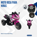 MOTO ROSA PARA NIÑAS