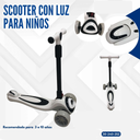 SCOOTER CON LUZ DE NIÑOS