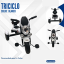 TRICICLO BLANCO