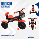 TRICICLO NARANJA