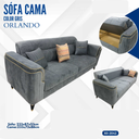 SOFA CAMA ORLANDO GRIS