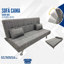 SOFA CAMA LISBURN GRIS