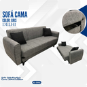 SOFA CAMA DELHI GRIS