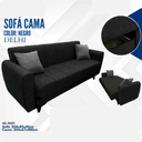 SOFA CAMA DELHI NEGRO