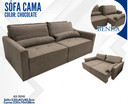 SOFA CAMA BENISA CHOCOLATE