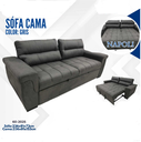 SOFA CAMA NAPOLI GRIS