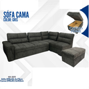 JGO SOFA CAMA L GRANDE CANSAS PRIME GRIS