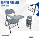 PUPITRE PLEGABLE GRIS