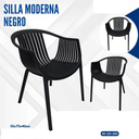 SILLA MODERNA NEGRO