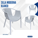 SILLA MODERNA BLANCO