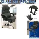 SILLA DE OFICINA COLOR GRIS