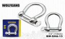 BOW SHACKLE 13MM O 1/2