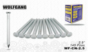 CLAVO PARA CONCRETO 2.5" CAJA 1KG