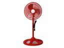 VENTILADOR DE PEDESTAL (10IN) ROJO