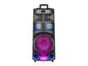 BOCINA 12” REC/FM/USB/TF/BT/AUX/ MIC/TWS C/RUEDAS