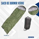 SACO DE DORMIR VERDE