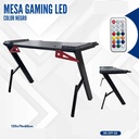 MESA GAMING LED NEGRO