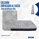 COLCHON EMPACADO AL VACIO TWIN 99*190*27CM