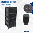 GAVETERO AIRBOX CHOCOLATE BROWN