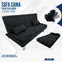 SOFA CAMA LISBURN PLUS NEGRO